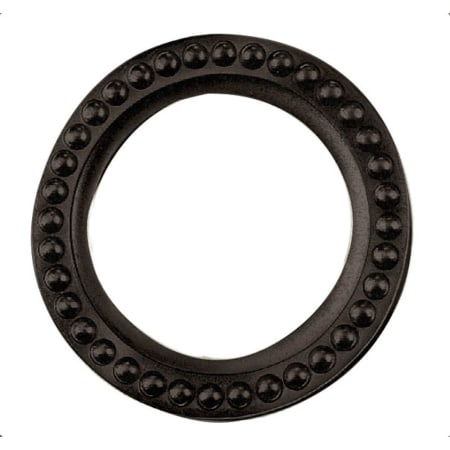 Baldwin Beaded Decorative Cylinder Trim Collar Distressed Oil Rubbed Bronze