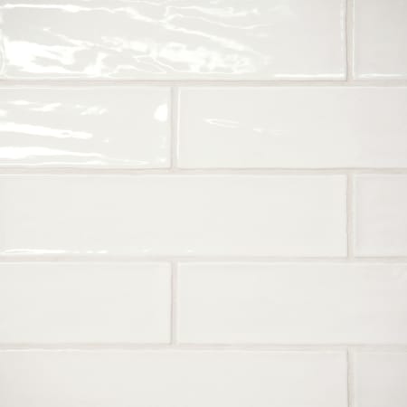 Bedrosians Marin - 3" x 10" Rectangle Floor and Wall Tile - Glossy Visual - Sold by Carton (5.09 SF/Carton) Pearl White