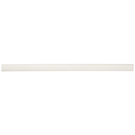 Bedrosians Marin 12" x 1" Glossy Ceramic Grout or Thin-Set Tile Jolly - Sold by Piece (1 LF/Piece) Pearl White (White)