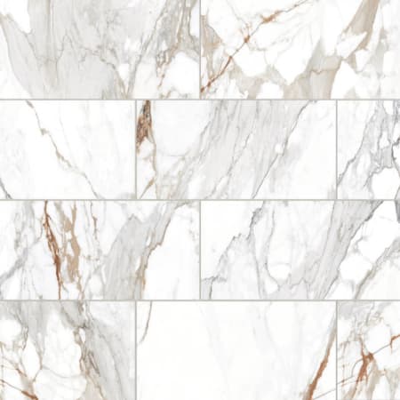 Bedrosians Prati - 12" x 24" Square Floor and Wall Tile - Polished Visual - Sold by Carton (15.44 SF/Carton) Calacatta Macchia Vecchia