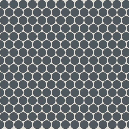 Bedrosians Marin - 12" x 12" Circle Floor and Wall Tile - Matte Visual - Sold by Carton (9.87 SF/Carton) Midnight Tide (Navy Blue)
