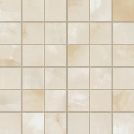 Bedrosians Gemma - 2" x 2" Square Tile - Polished Visual - Sold by Carton (5 SF/Carton) Beige Onyx