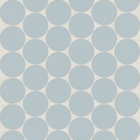 Bedrosians Marin - 10" x 12" Circle Floor and Wall Tile - Matte Visual - Sold by Carton (8.61 SF/Carton) Misty Blue (Light Blue)
