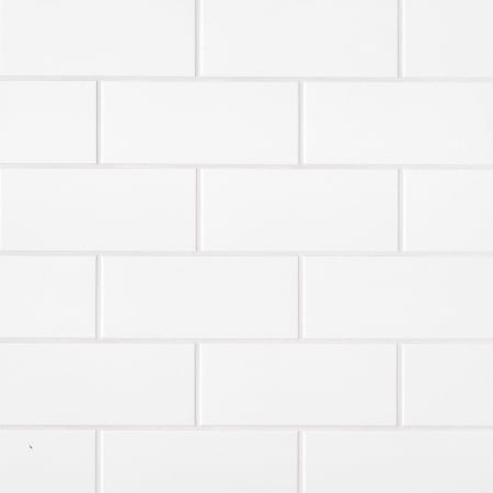 Bedrosians Traditions - 5" x 10" Rectangle Wall Tile - Glossy Visual - Sold by Carton (11.25 SF/Carton) Ice White