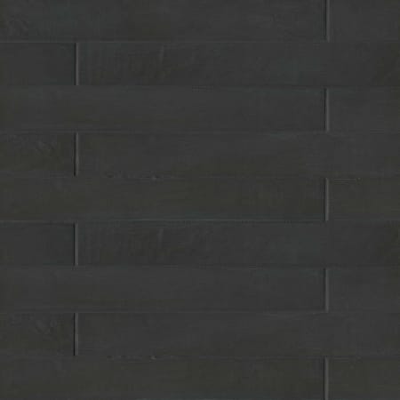 Bedrosians Allora - 3" x 24" Rectangle Floor and Wall Tile - Matte Visual - Sold by Carton (10.66 SF/Carton) Solid Black