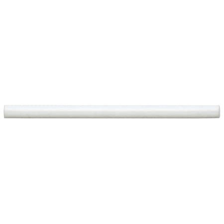 Bedrosians Cloe 8" x 1" Glossy Ceramic Grout or Thin-Set Tile Jolly - Sold by Piece (0.67 LF/Piece) White