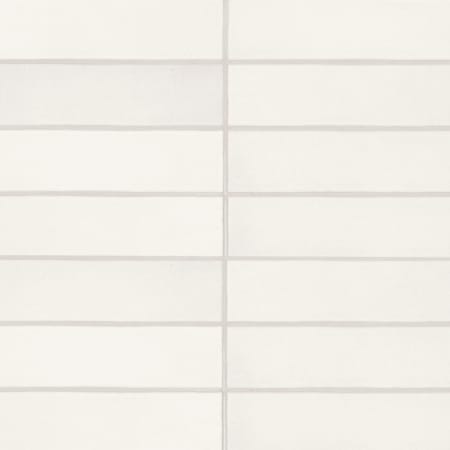 Bedrosians Makoto - 2.5" x 10" Rectangle Wall Tile - Matte Visual - Sold by Carton (5.38 SF/Carton) Shoji White