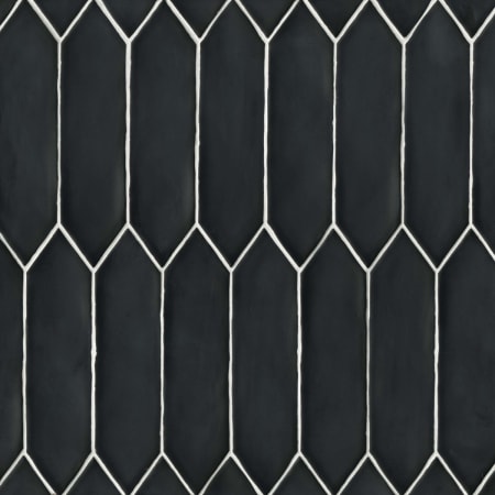 Bedrosians Reine - 3" x 12" Rectangle Wall Tile - Matte Visual - Sold by Carton (6.9 SF/Carton) Black