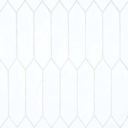 Bedrosians Reine - 3" x 12" Rectangle Wall Tile - Glossy Visual - Sold by Carton (6.9 SF/Carton) White