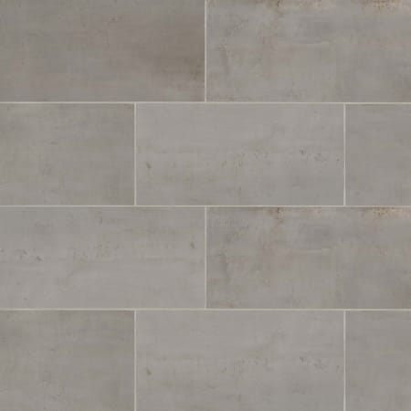 Bedrosians Rebel - 12" x 24" Rectangle Floor and Wall Tile - Matte Visual - Sold by Carton (11.63 SF/Carton) Silver