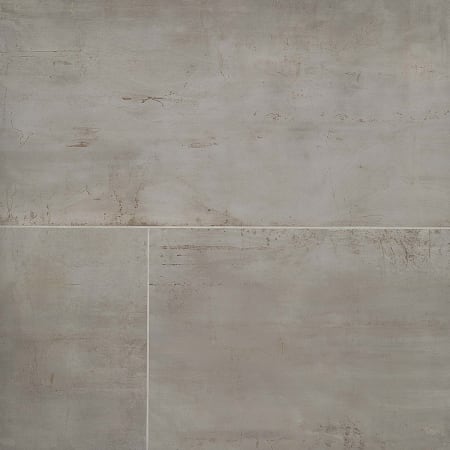 Bedrosians Rebel - 24" x 47" Rectangle Floor and Wall Tile - Matte Visual - Sold by Carton (15.5 SF/Carton) Silver