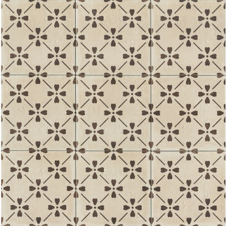 Bedrosians Sample Only of STPPAL1212DECO Antique Cotto Bloom