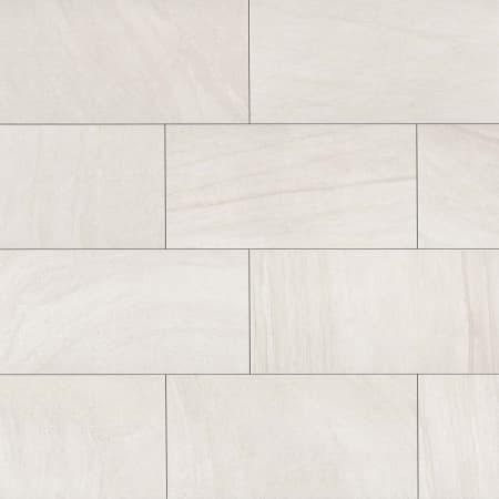 Bedrosians Purestone - 12" x 24" Rectangle Floor and Wall Tile - Matte Visual - Sold by Carton (13.7 SF/Carton) Bianco