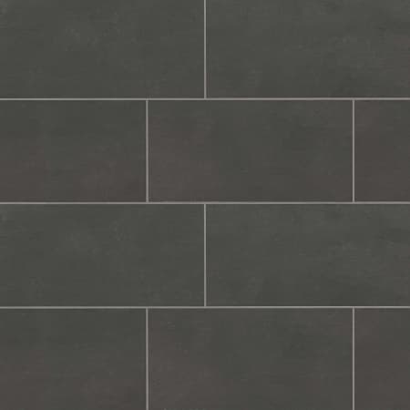 Bedrosians Simply Modern - 12" x 24" Rectangle Floor and Wall Tile - Honed Visual - Sold by Carton (15.75 SF/Carton) Black