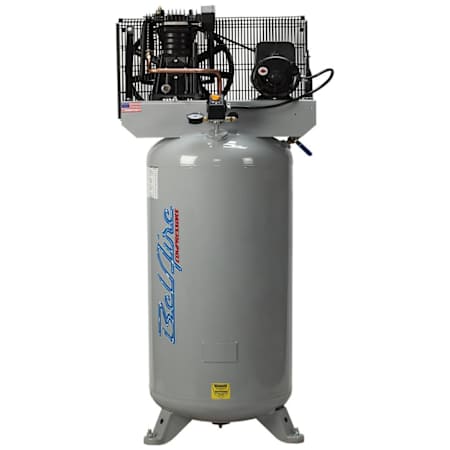 BelAire Compressors 5 HP 60 Gal 165 Max PSI Two-Stage Stationary Electric (230 Volt 1 Phase) Reciprocating Air Compressor N/A