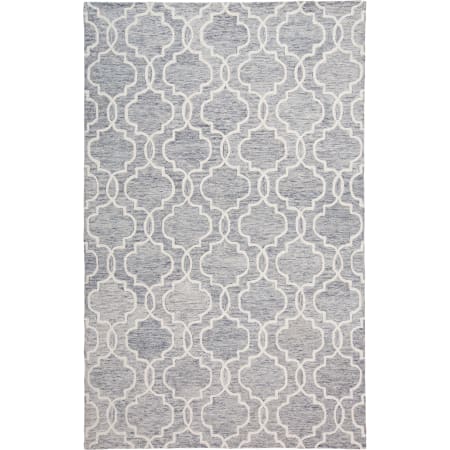 Bellevue Newcastle 8' x 10' Wool Hand Tufted Trellis Farmhouse Area Rug From the Natalia Collection Fossil Gray / Ivory