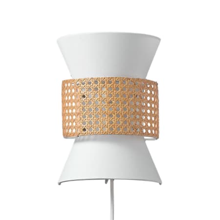 Bellevue Etheral 2 Light 11" Tall Hardwired or Plug-In Wall Sconce Matte White