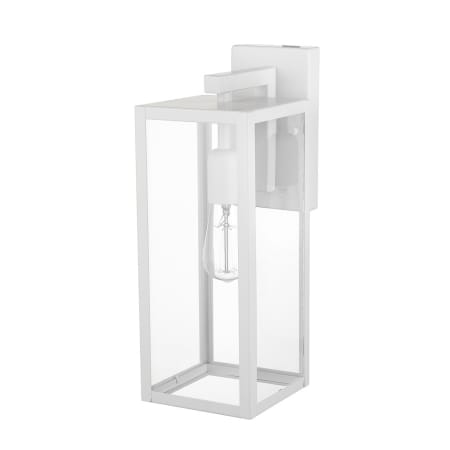 Bellevue Platoon 16" Tall Wall Sconce Matte White
