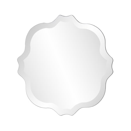 Bellevue 16" Diameter Specialty Frameless Bathroom Mirror N/A