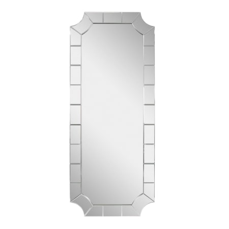 Bellevue 72" x 30" Rectangular Beveled Frameless Accent Mirror Champagne