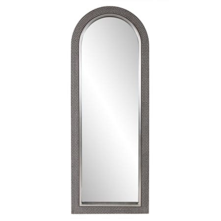 Bellevue 80" x 30" Arched Polyurethane Framed Accent Mirror Smokey Gray