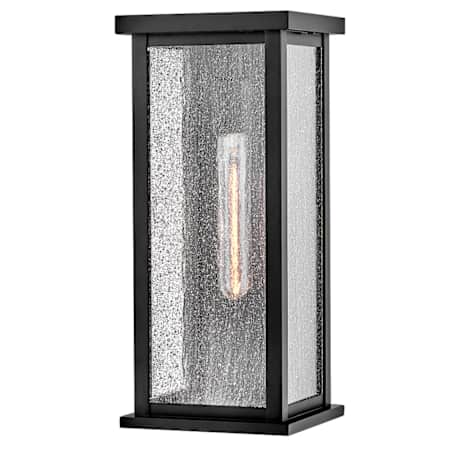 Bellevue Teller 15" Tall Outdoor Wall Sconce Black