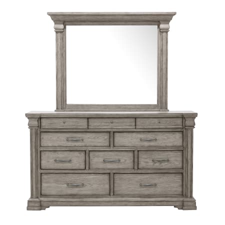 Bellevue Lugdunensis 70" Wide 10 Drawer Hardwood Dresser Heritage Taupe