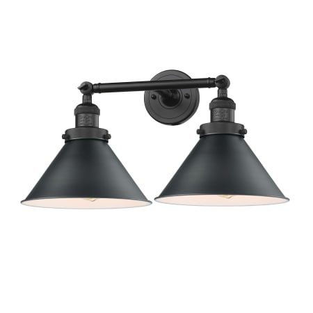 Bellevue Norman 2 Light 19" Wide Bathroom Vanity Light Matte Black