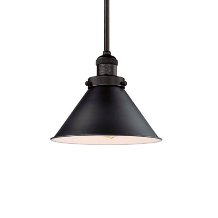 Bellevue Norman 10" Wide Mini Pendant with Downrods Matte Black