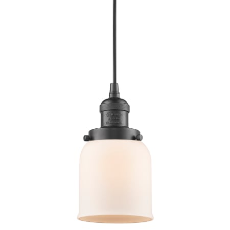 Bellevue Mabel 5" Wide Mini Pendant with Frosted Glass Shade Oil Rubbed Bronze