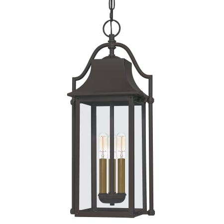 Bellevue Elsie 3 Light 11" Wide Outdoor Pendant Western Bronze