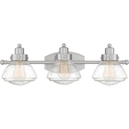 Bellevue Scotland 3 Light 25" Wide Bathroom Vanity Light Brushed Nickel
