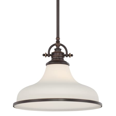 Bellevue Hamblen Single Light 13.5" Wide Pendant Palladian Bronze