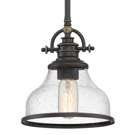 Bellevue Hamblen 8" Wide Mini Pendant Palladian Bronze