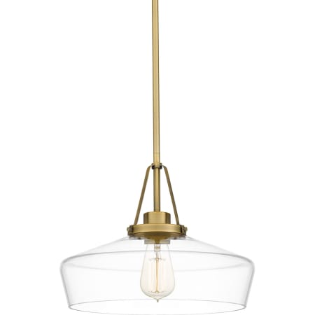 Bellevue Espinoza 14" Wide Pendant Aged Brass