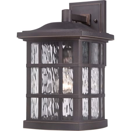 Bellevue Cambria 1 Light 16" Tall Outdoor Wall Sconce with Clear Water Glass Palladian Bronze