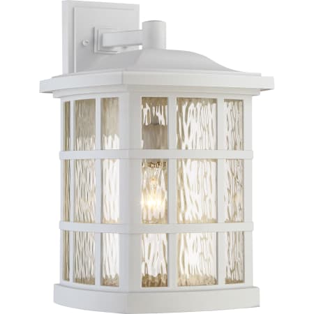 Bellevue Cambria 1 Light 17" Tall Outdoor Lantern Wall Sconce with Water Clear Glass Fresco