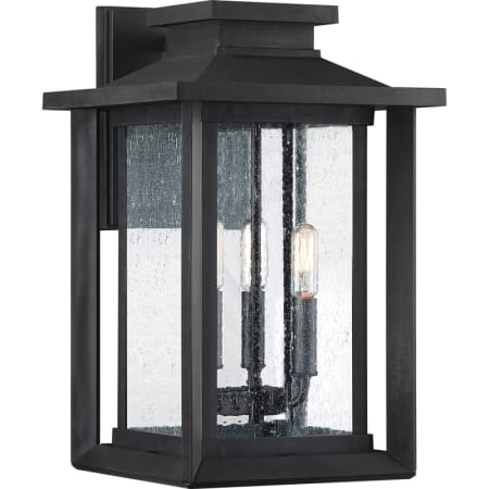 Bellevue Arthur 3 Light 17" Tall Outdoor Wall Sconce Earth Black