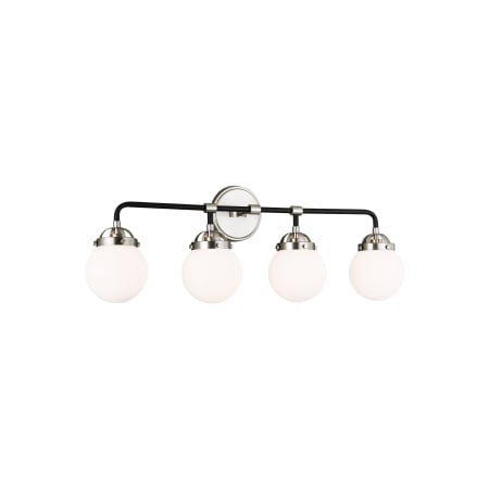 Bellevue Orne 4 Light 30" Wide Bathroom Vanity Light Brushed Nickel