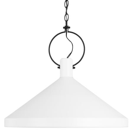 Bellevue Nievre 24" Wide Pendant Matte White