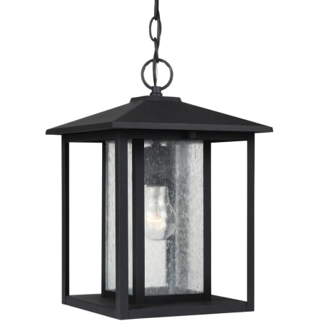 Bellevue Crawford Single Light 9" Wide Outdoor Mini Pendant Black