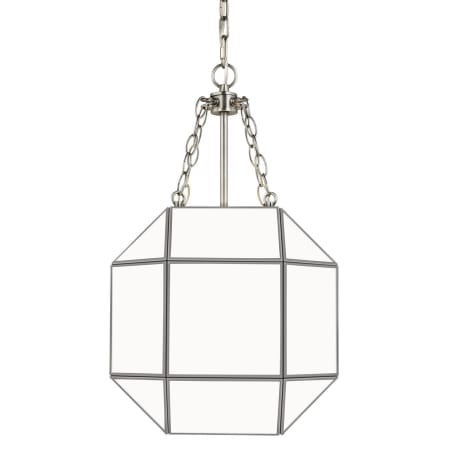 Bellevue Aveyron 4 Light 14" Wide Pendant with Frosted Glass Shade Antique Brushed Nickel
