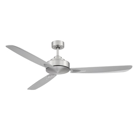 Bellevue 58" 3 Blade Indoor / Outdoor Ceiling Fan with Remote Control Brushed Nickel