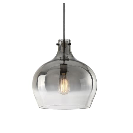 Bellevue Single Light 13" Wide Pendant Oil Rubbed Bronze