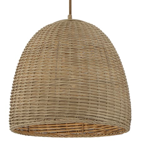 Bellevue 14" Wide Pendant Natural Wicker