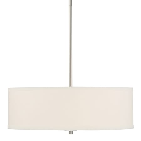 Bellevue 3 Light 18" Wide Pendant Brushed Nickel