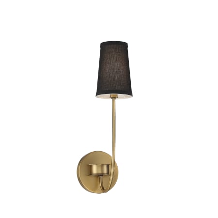 Bellevue 17" Tall Wall Sconce Natural Brass