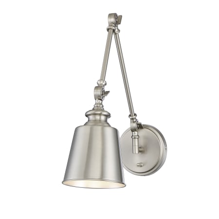 Bellevue 17" Tall Wall Sconce Brushed Nickel