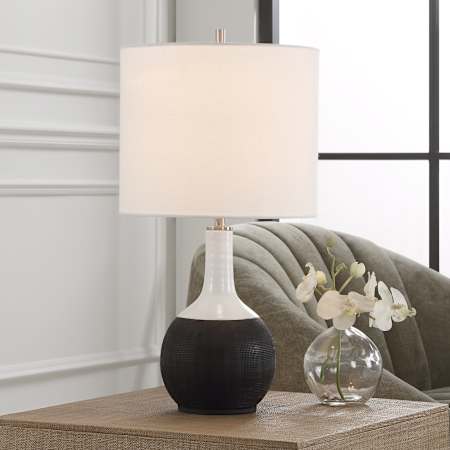 Bellevue 23" Tall Accent Table Lamp Brushed Nickel