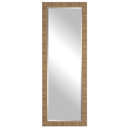 Bellevue Fabia 25" W x 70" H Rectangular Framed Bathroom Mirror Natural Rattan